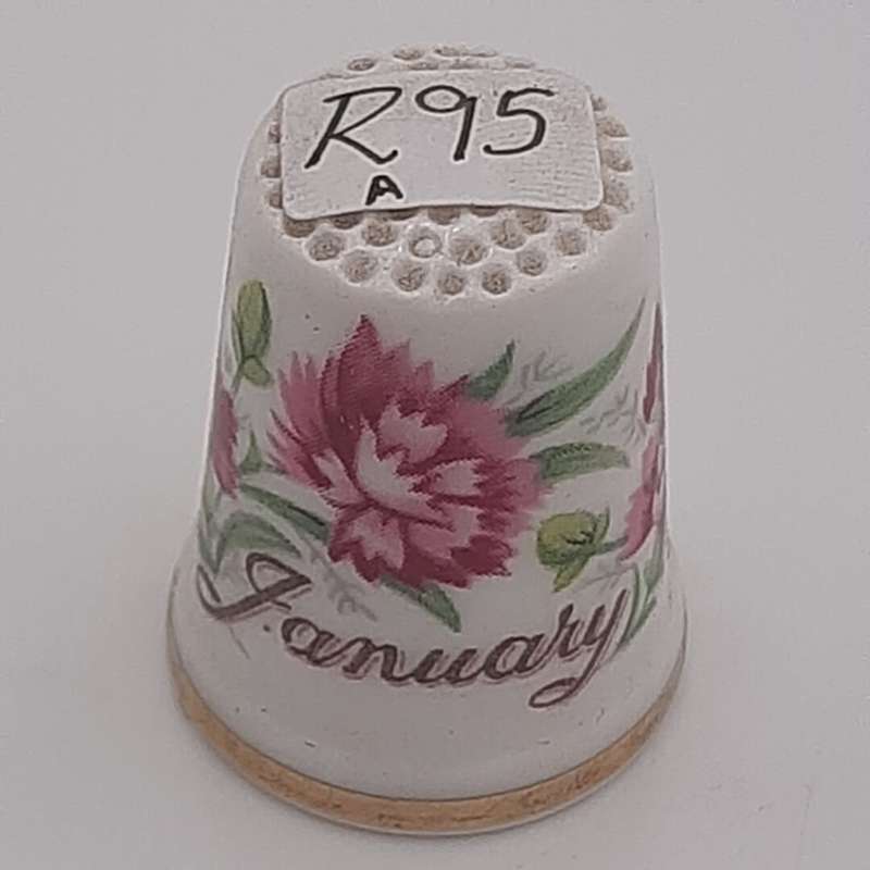 "Royal Albert" Month of the Year Thimble