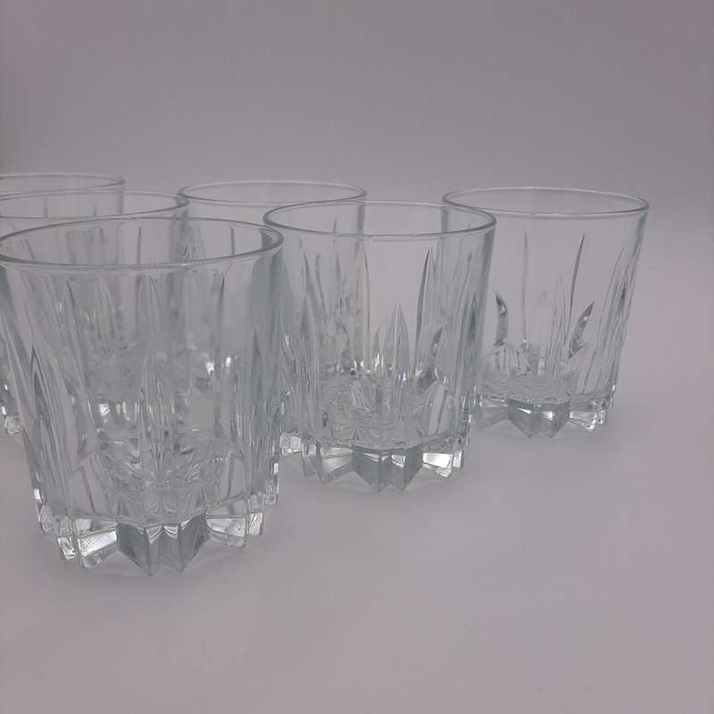 Set of 6 Crystal Glasses