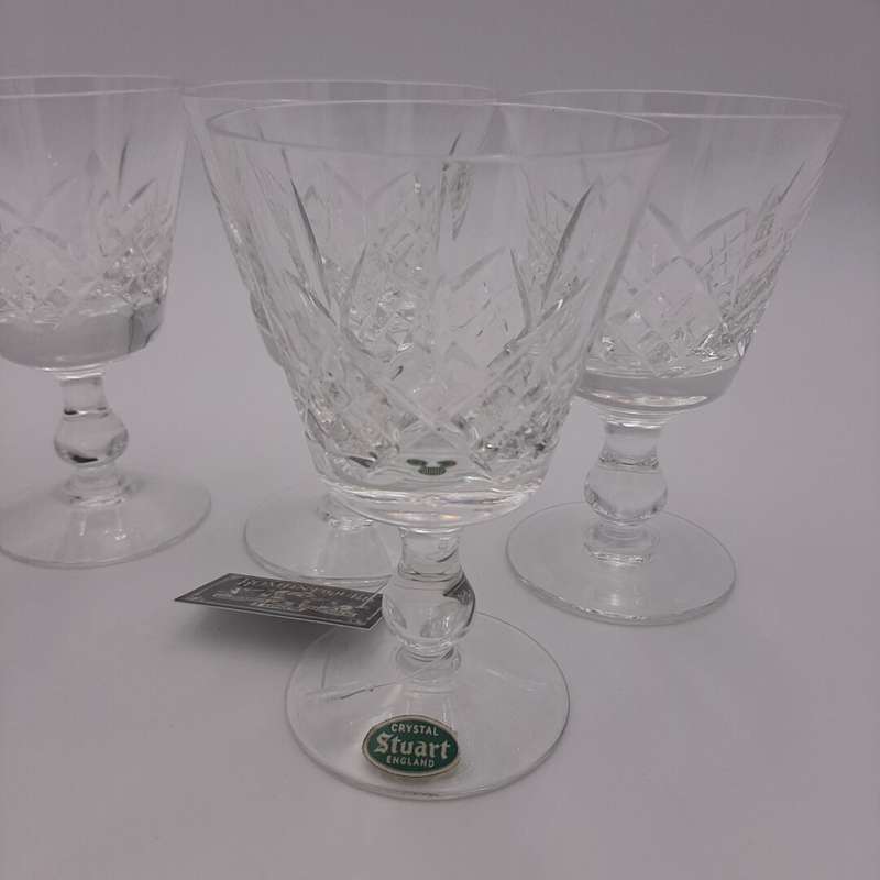 "Stuart" set of 6 Crystal Glasses