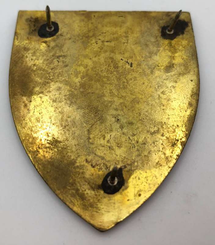 SA infantry school metal shoulder flash (Right over Left)