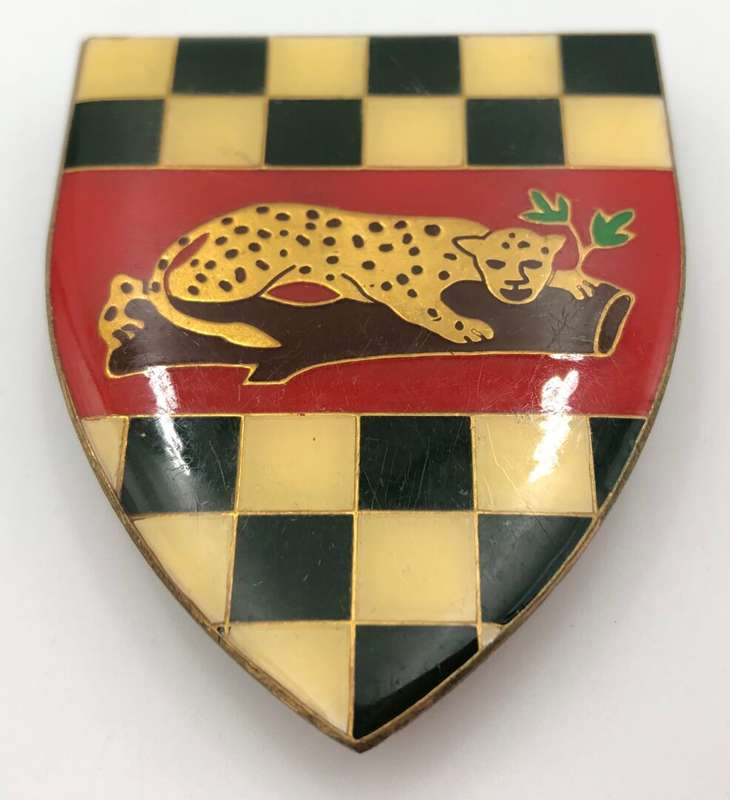 First city regiment ( right) metal shoulder flash