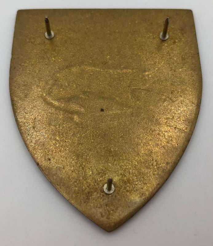 First city regiment (left) metal shoulder flash
