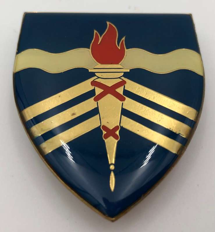 Regiment schoonspruit metal shoulder flash