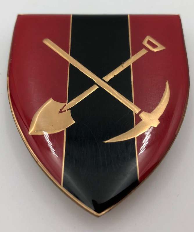 North West command provost unit metal shoulder flash