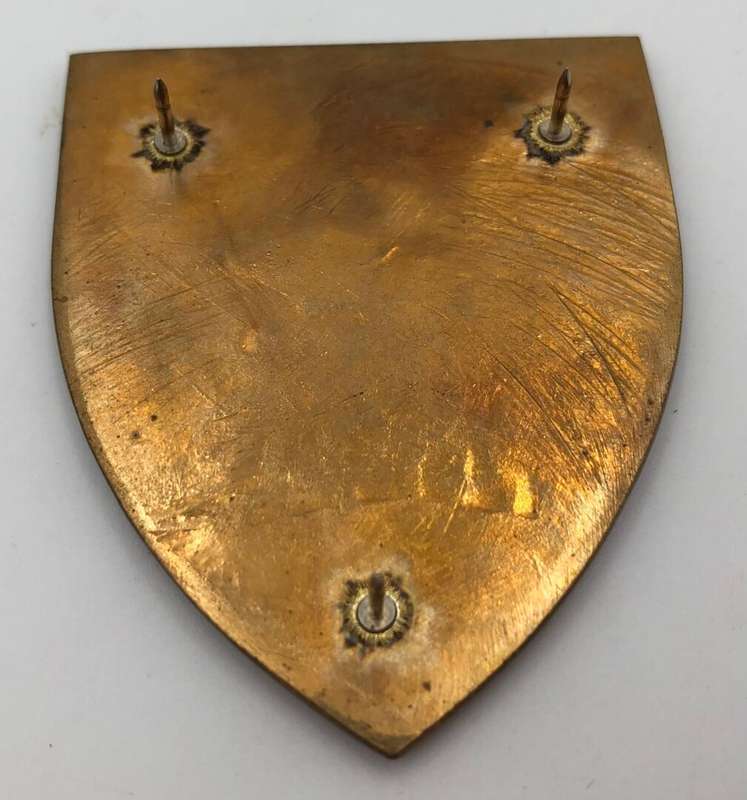 1 de la rey regiment (right) metal shoulder flash