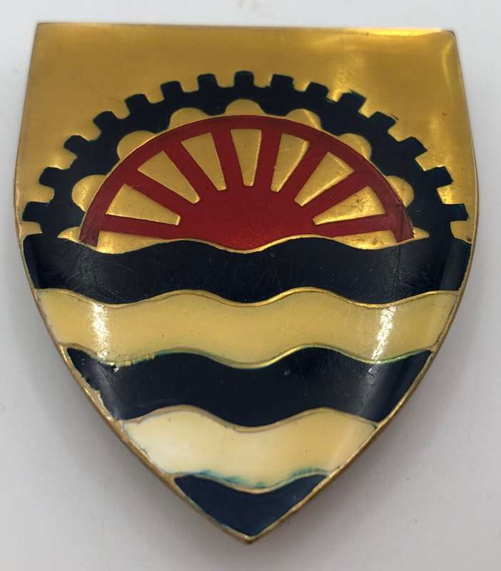 Klerksdorp commando metal shoulder flash