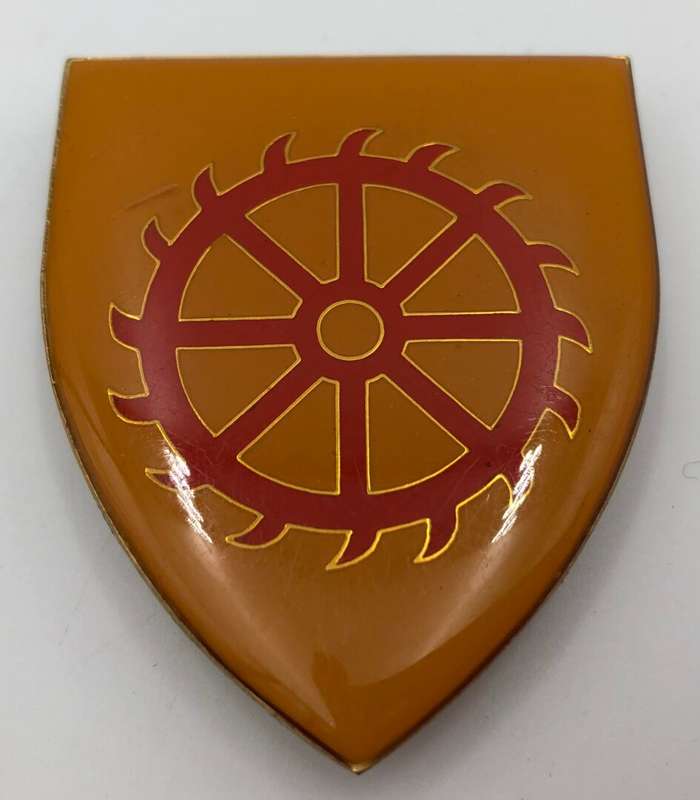 Regiment de wet metal shoulder flash