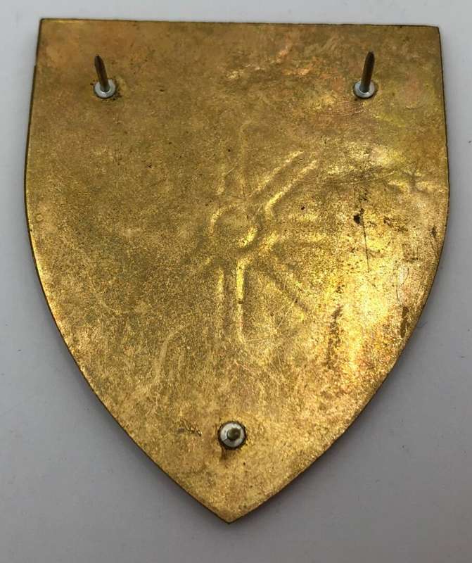 Regiment de wet metal shoulder flash