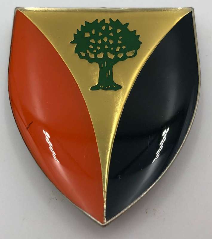 Free state regiment metal shoulder flash