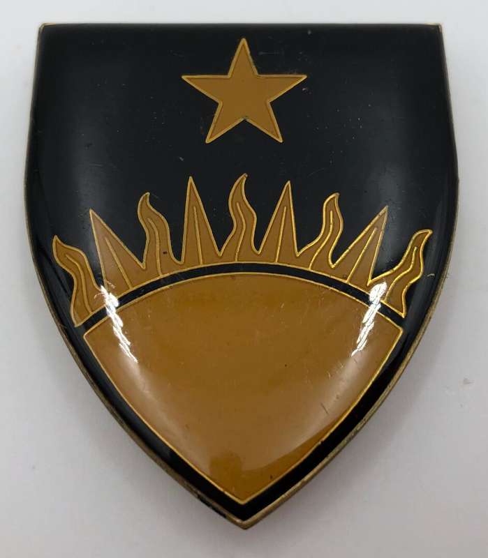 Volksprust commando metal shoulder flash