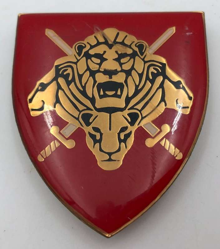Chief of the SANDF HQ metal shoulder flash