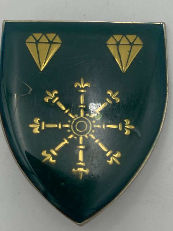 South West Africa Logistics Brig. HQ Battalion Metal Pocket Flash