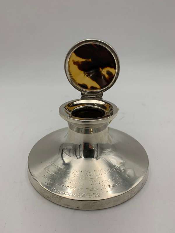 Sterling Silver Ink Pot