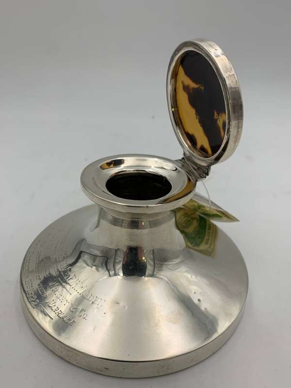 Sterling Silver Ink Pot