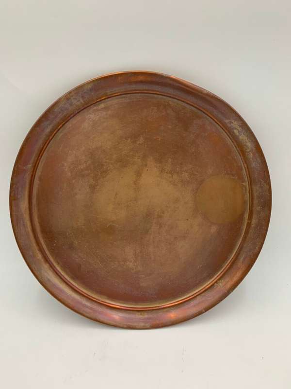Copper Round Tray (30cm)