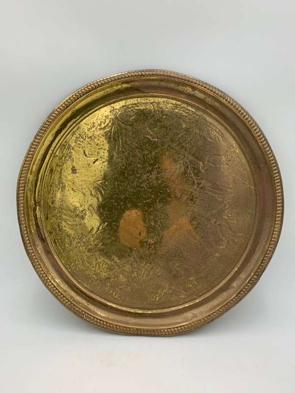 Copper Round Tray (38cm)