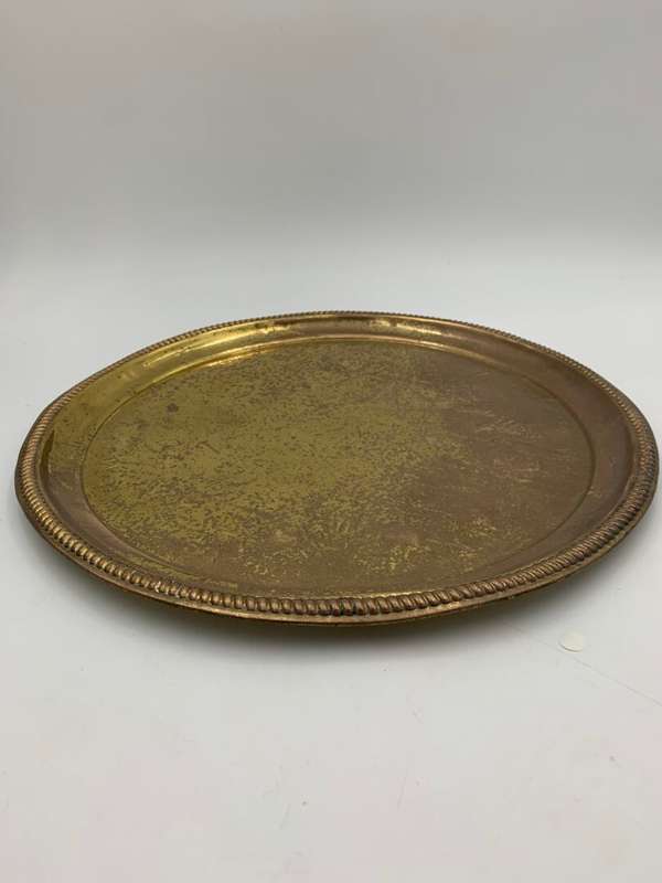 Copper Round Tray (38cm)