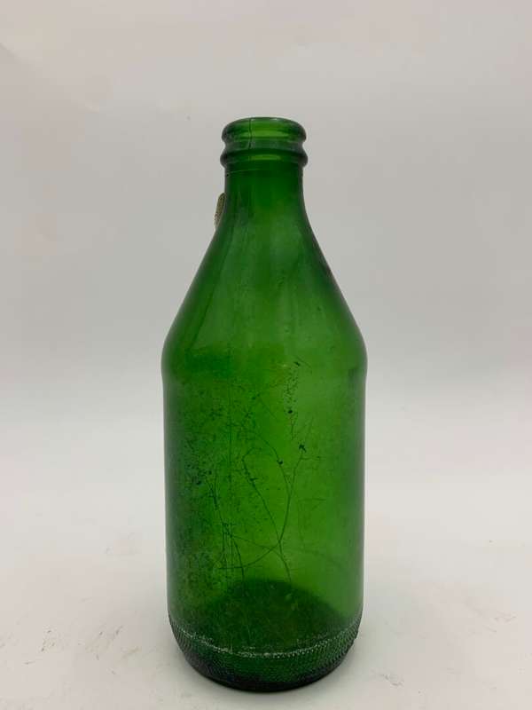 Glass Green Antique Bottle