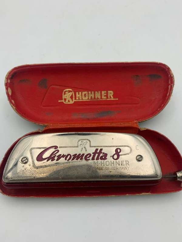 M Hohner Chrometta Harmonica