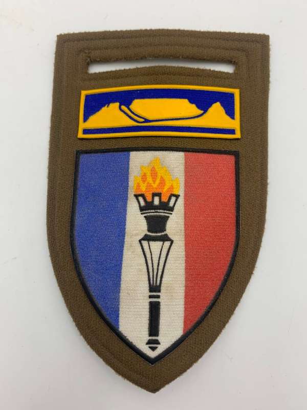 SADF Tupper Flash - Ordanance Serv. School & WP Comm Bar