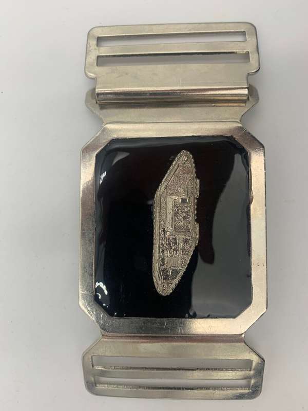 School of Armour Stable Belt Buckle