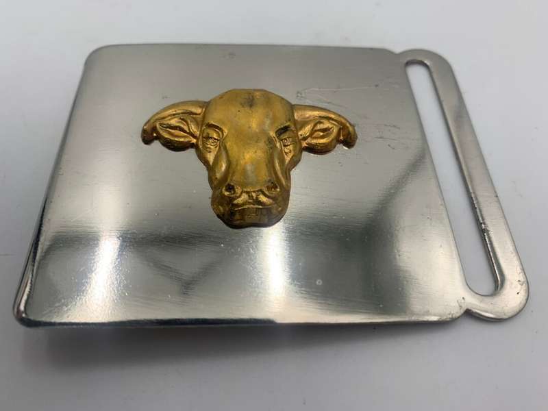 Transkei Def. Force Officers Stable Belt Buckle