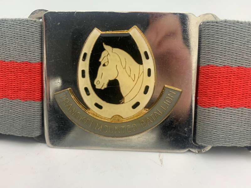 Transkei Mounted Batt. Stable Belt