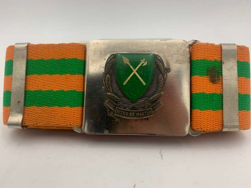 Bophuthatswana Millitary School Stable Belt