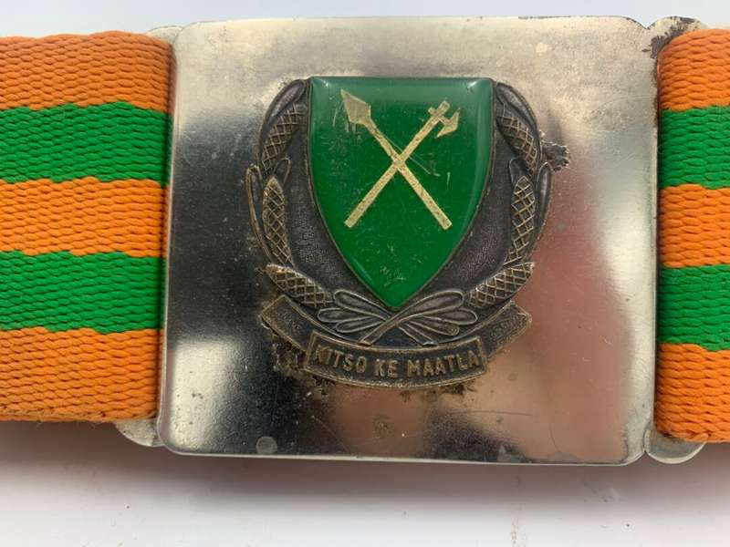 Bophuthatswana Millitary School Stable Belt
