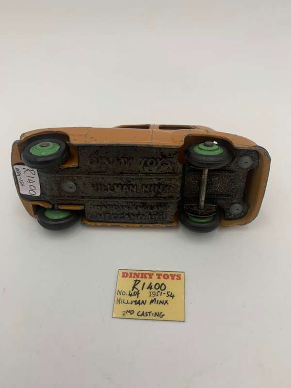 Dinky Toy Hillman Minx 2nd Casting (1951-54)