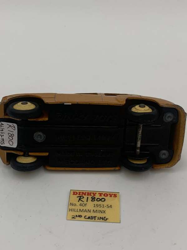 Dinky Toy Hillman Minx 2nd Casting (1951-54)