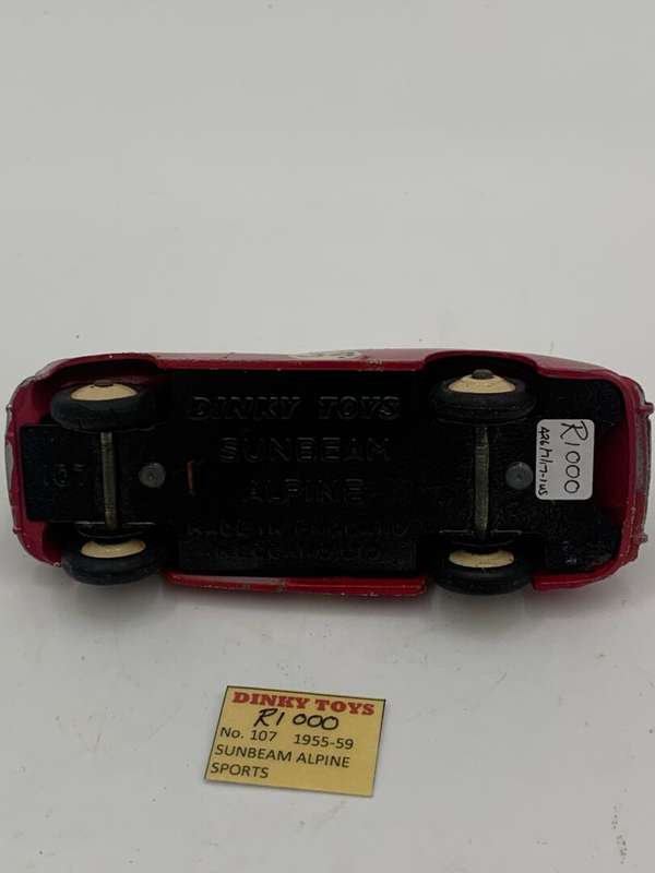 Dinky Toy Sunbeam Alpine Sports (1955-59)