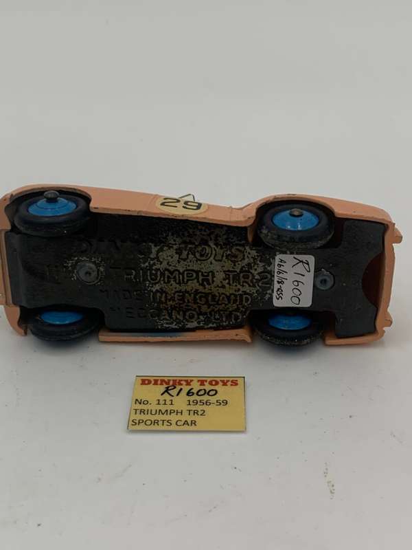 Dinky Toy Triumph TR2 Sports Car (1956-59)