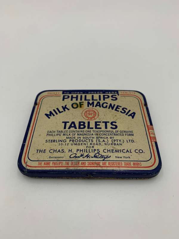 Phillips Milk of Magnesia Tablet Tin