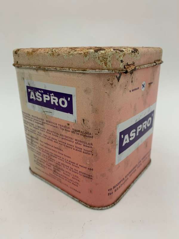 Aspro Headache Powder Tin