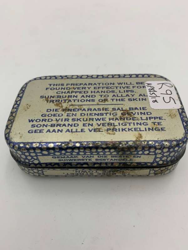 Vintage Camphor Ice Tin