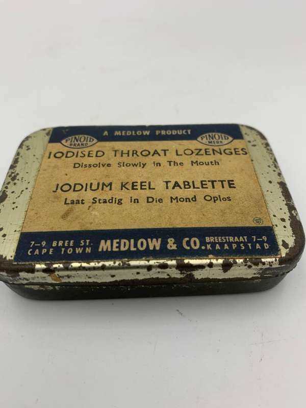 Medlow Product Throat Lozenges Tin