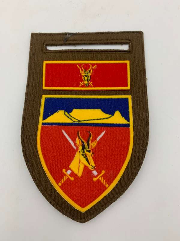 SADF WP Command & Chief of Army Comm Tupper Shoulder Flash