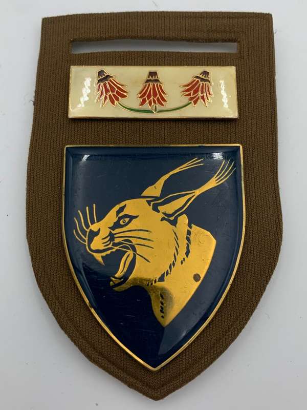 SADF Northam Commando & Far North Comm. Bar Tupper Shoulder - With Metal Flash