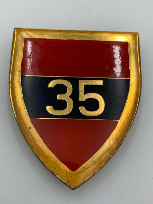 SADF 35 Engineer Support Unit Step Out Metal Flash