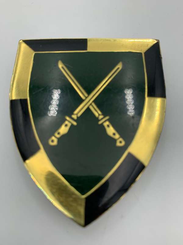 SADF SA Inf. School Step Out Metal Flash