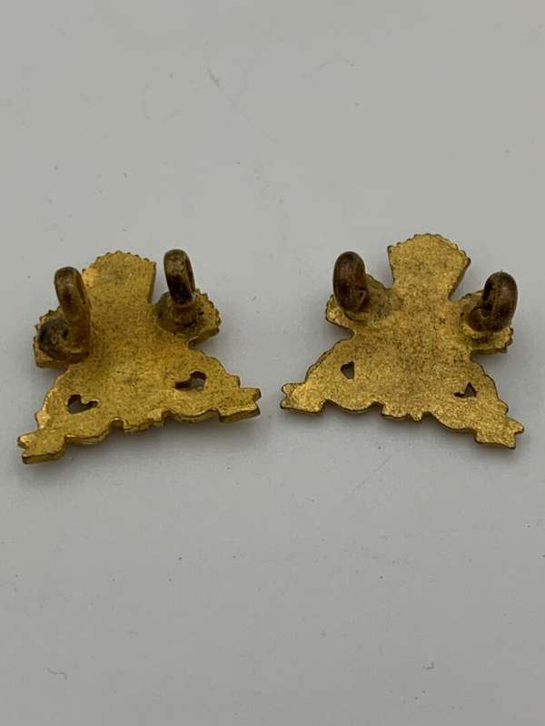 UDF Special Services Batt. Offices Mess. Dress Collar Badge Set