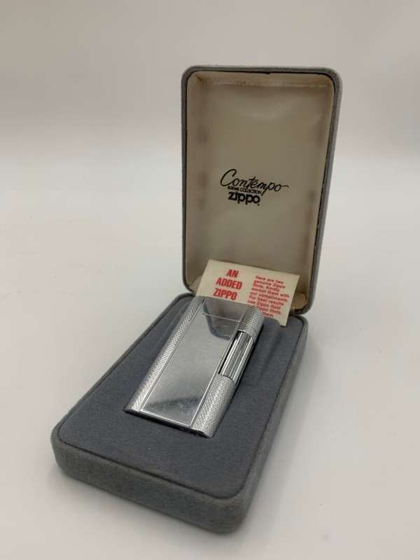 Distinguished Gentlemans Origional Contempo Zippo Lighter in Box