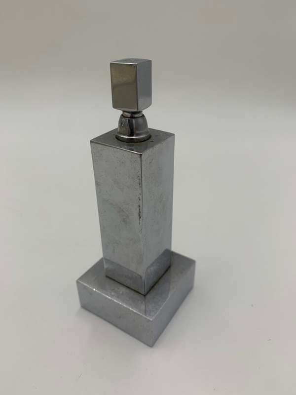Antique Table Cigarette Lighter - Silver