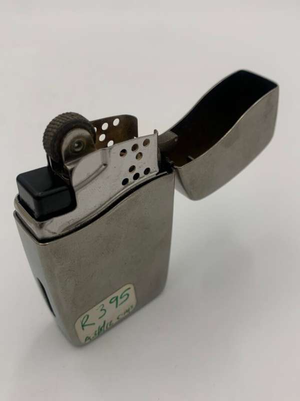 Zippo Blu USA Range Lighter - Silver