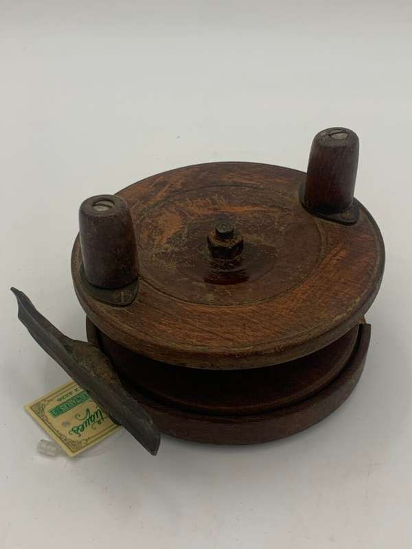 Antique 5 1/2 Inch Fishing Reel.