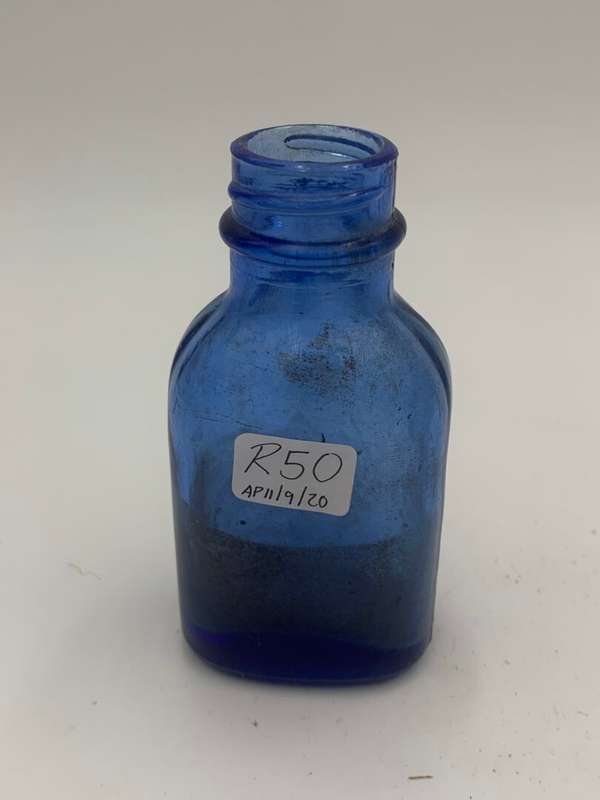 Victorian Antique Blue Bottle - Cobalt Bottle