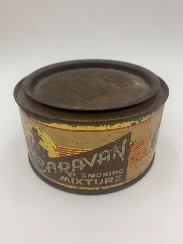 Vintage Tobacco Tin - Caravan Mixture