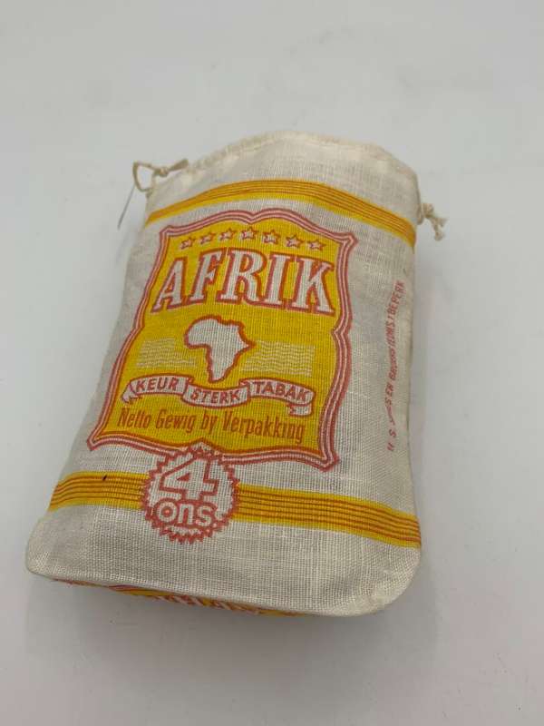 Antique Canvas Tobacco Bag