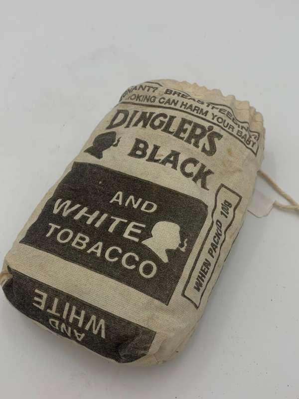 Antique Canvas Tobacco Bag